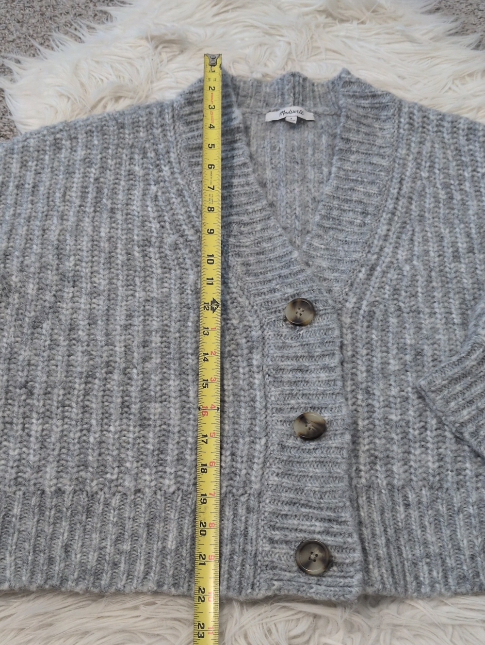 Madewell Chunky Cardigan - Picture 6 of 10